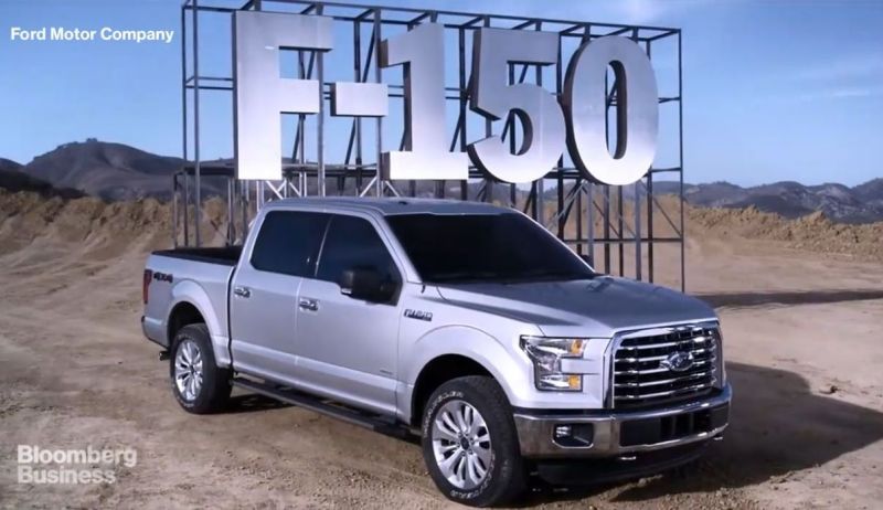 Ford’s F-150 pickup truck has been the best selling vehicle in the US for the past 32 years. ― Bloomberg pic