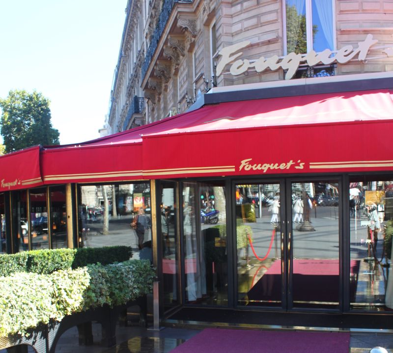 Le Fouquet's, Paris hosts the after-party for the Cu00c3u00a9sars, the French equivalent of the Oscars, every year. u00e2u20acu201d u00c2u00a9Vivian Song