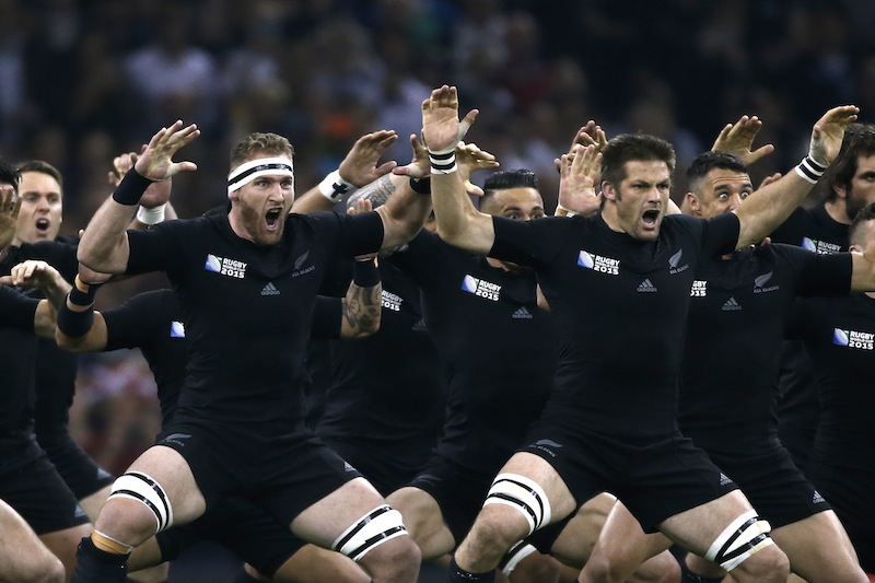 New Zealand perform the Haka before the New Zealand v Georgia IRB Rugby World Cup 2015 Pool C game at Millennium Stadium, Cardiff, Wales. u00e2u20acu201du00c2u00a0Reuters pic
