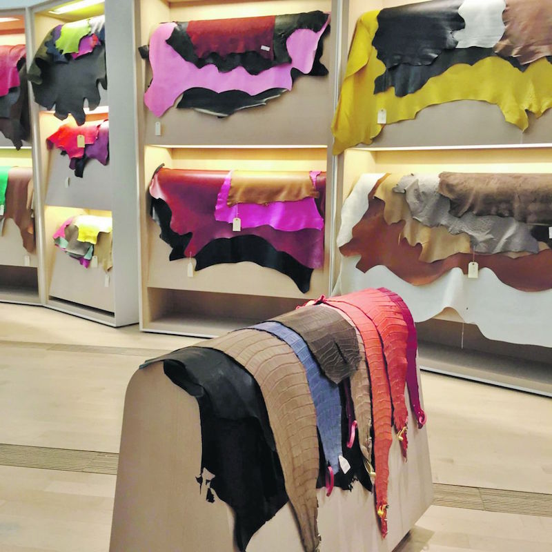 What you can find at the ‘skin library’ at the Leather Forever exhibition. — TODAY pic