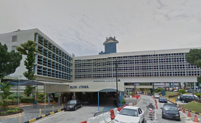 A Google Maps screenshot shows the KL General Hospital.