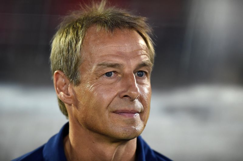 US coach Juergen Klinsmann reacts during a 3-2 loss in extratime against Mexico in CONCACAF Cup match at Rose Bowl, Pasadena, October 10, 2015. u00e2u20acu201d Reuters pic