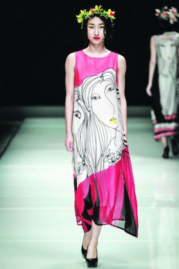 Every piece in Thai label Yodyoko’s collection is hand-painted, making each one a decidedly unique proposition. — TODAY pic