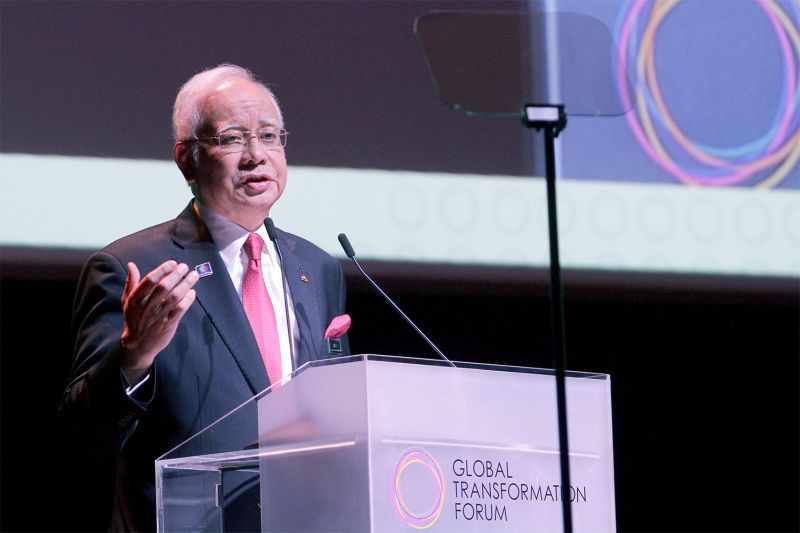 Datuk Seri Najib Razak says the World Economic Forum recently ranked Malaysia as the 18th most-competitive economy and the eighth-most efficient government in the world. u00e2u20acu2022 Picture by Yusof Mat Isa 