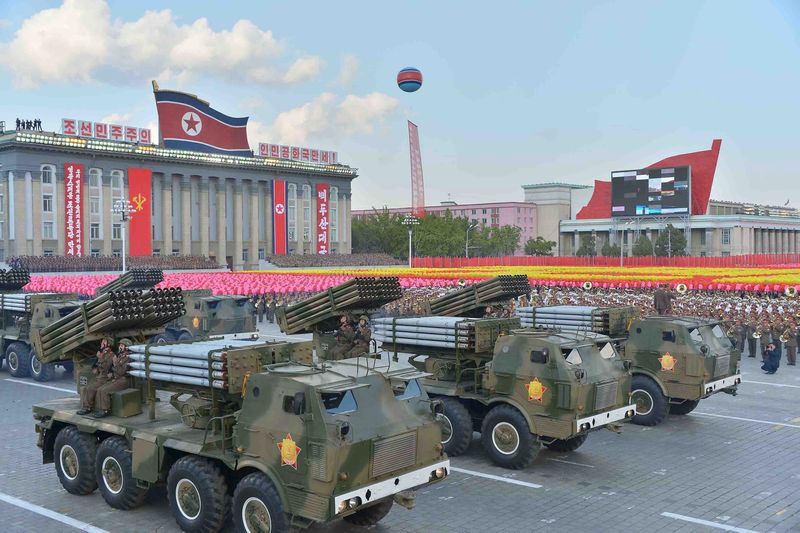 In a huge military parade in October North Korea showed its so-called long-range ballistic missiles loaded with miniaturised nuclear warheads. u00e2u20acu201d Reuters pic 