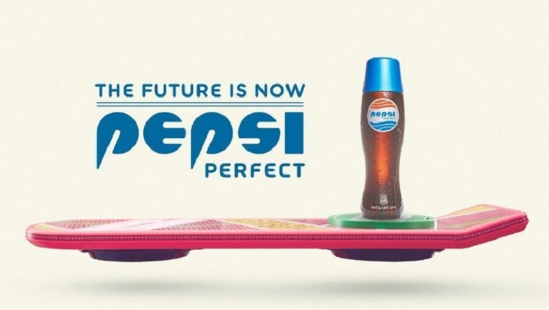 Pepsi will be selling a limited edition collectible Pepsi Perfect drink that Marty McFly orders when he ventures into the Cafe 80s in the second chapter of  u00e2u20acu02dcBack To The Futureu00e2u20acu2122. 