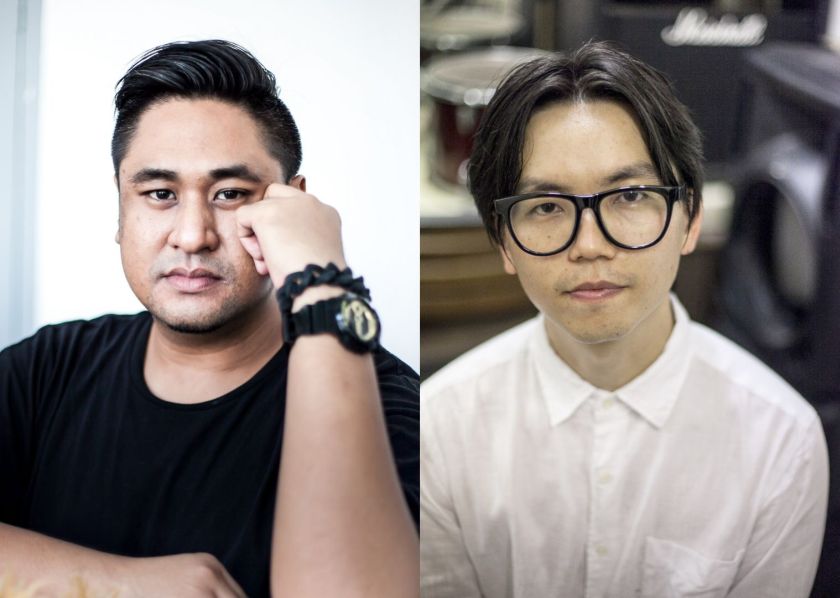 President's Young Talents 2015 joint winners Ezzam Rahman and Ong Kian Peng. Ezzam also won the People's Choice Award. u00e2u20acu201d TODAY pic