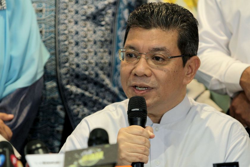Former Umno Supreme Council member, Datuk Saifuddin Abdullah speaks during a press conference at PKRu00e2u20acu2122s headquarters in Kota Damansara, October 15, 2015. u00e2u20acu201d Picture by Yusof Mat Isann