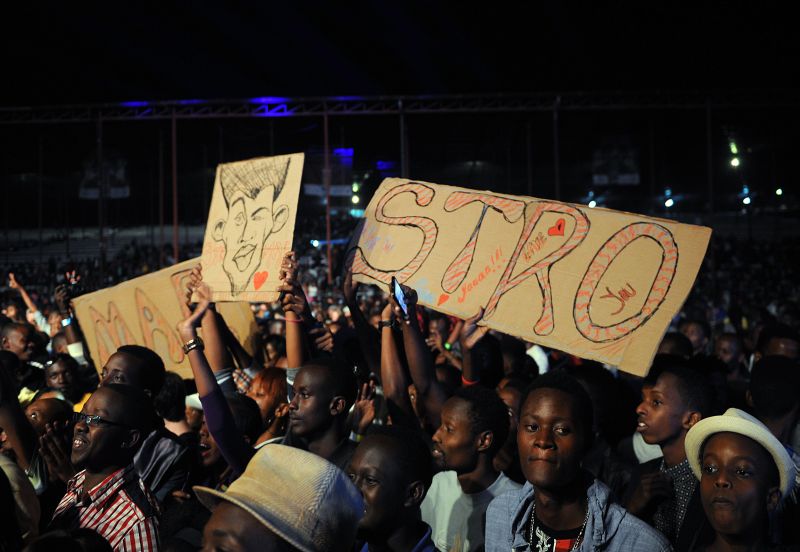 Stromae fans at his performance: ‘Everyone is so proud because he’s half-Rwandan.’