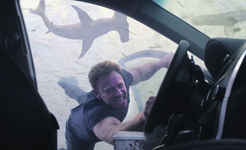 Ian Ziering in the Sharknado trilogy.u00c2u00a0u00e2u20acu201d TODAY pic