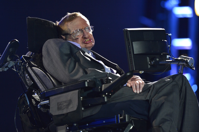 British scientist Stephen Hawking. u00e2u20acu201d AFP pic