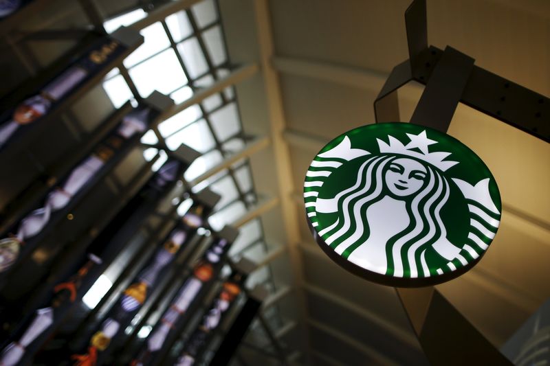 A Starbucks outlet inside the Tom Bradley terminal at Los Angeles airport, October 31, 2015. u00e2u20acu201d Reuters pic