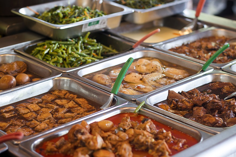 A wide variety of freshly-cooked mixed rice dishes is available at Restoran Tuck Tuck Tei. u00e2u20acu201d Picture by CK Lim