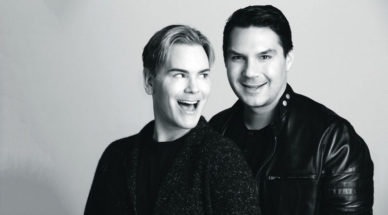 Too Faced’s founders, Jerrod Blandino and Jeremy Johnson. — TODAY pic