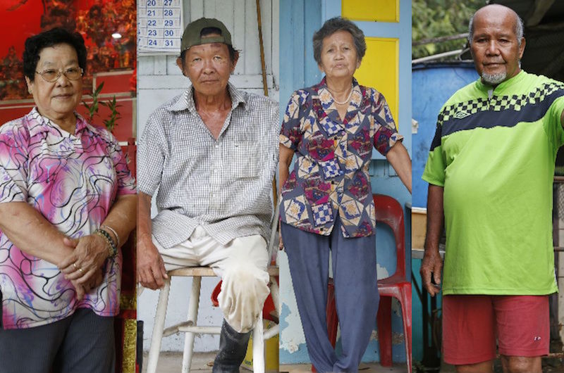 Long-time Pulau Ubin residents. u00e2u20acu201d TODAY pic