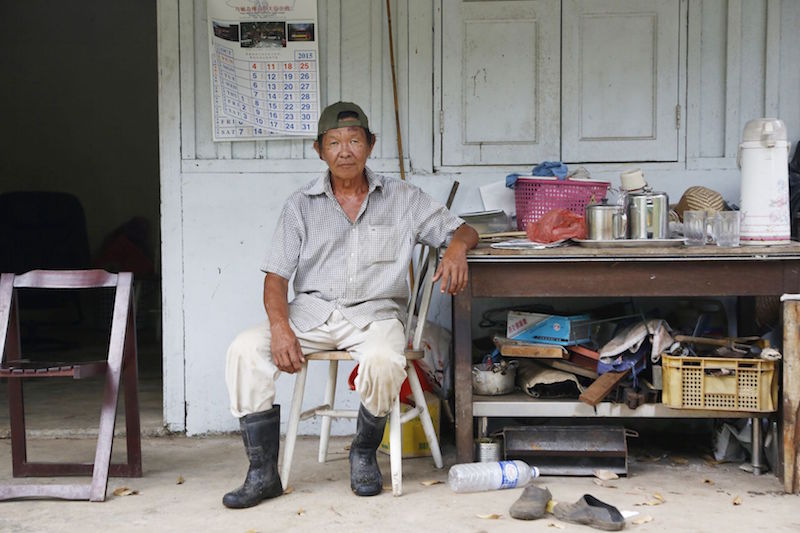 Crab catcher Quek Kim Kiang, 63, who has lived on Pulau Ubin for the past two decades. — TODAY pic