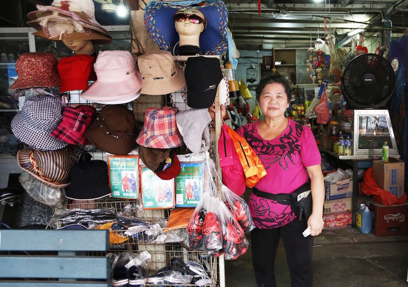 Ng Ngak Heng, 66, runs the Yak Hong provision shop on Pualu Ubin. — TODAY pic