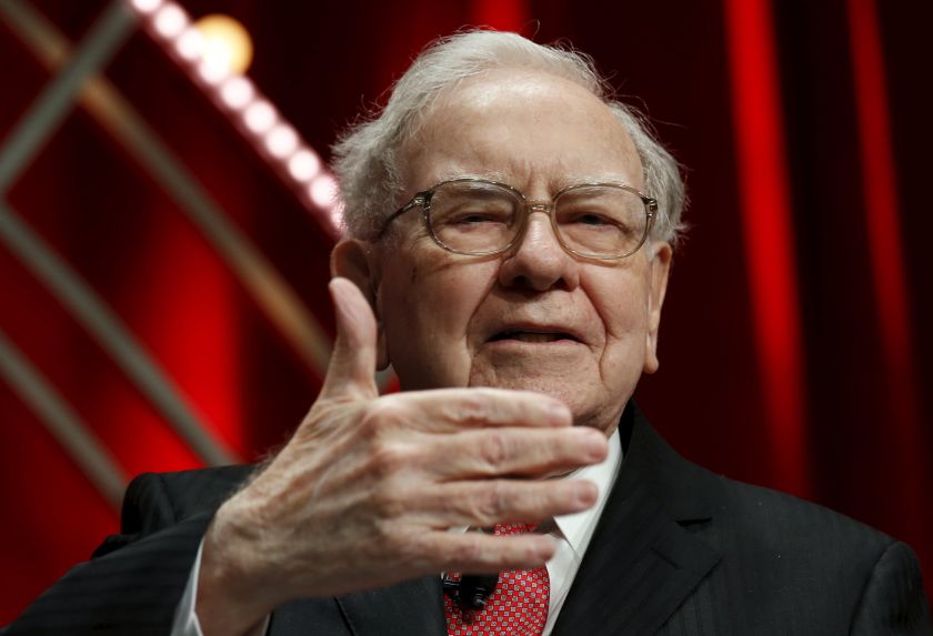 Warren Buffett, Chairman and CEO, Berkshire Hathaway, speaks at the Fortune's Most Powerful Women's Summit in Washington October 14, 2015. u00e2u20acu201d Reuters pic