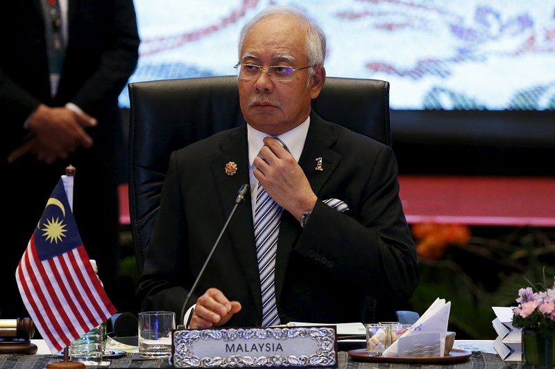 Prime Minister Datuk Seri Najib Razak attends the 27th Association of Southeast Asian Nations (Asean) Summit in Kuala Lumpur, Malaysia, November 21, 2015. u00e2u20acu201d Reuters pic