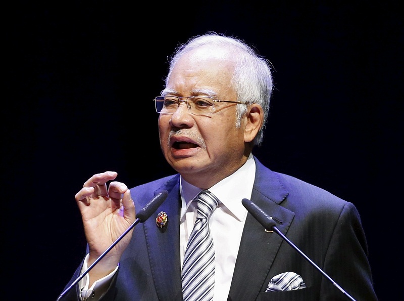 Prime Minister Datuk Seri Najib Razak delivers a speech at the opening of the Asean Summit in Kuala Lumpur November 21, 2015. u00e2u20acu201d Reuters pic