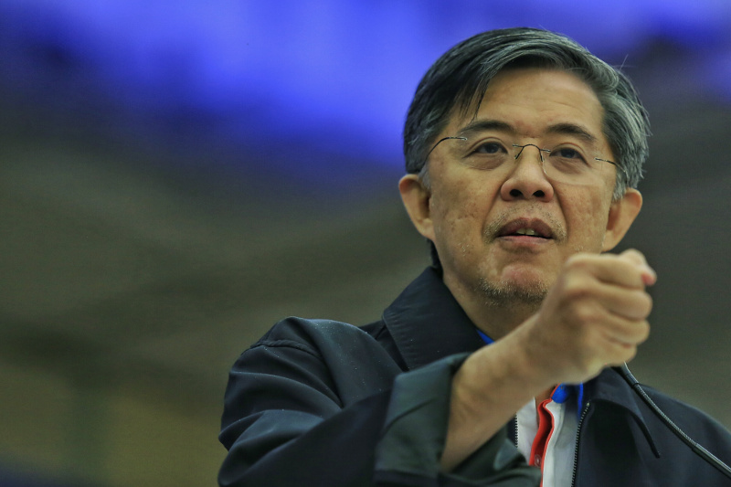 PKR vice-president Chua Tian Chang, better known as Tian Chua, speaking during the second day of the PKR Congress at Ideal Convention Centre (IDCC) Shah Alam, Nov 29, 2015. u00e2u20acu201d Picture by Saw Siow Feng