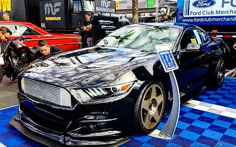 Ford Mustang EcoBoost by Bisimoto. — AFP pic