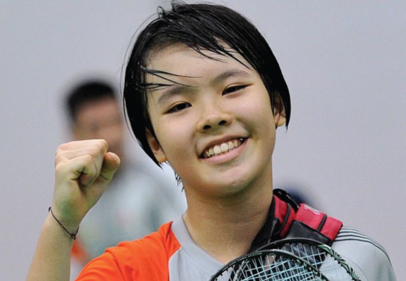 National player Goh Jin Wei become the first Malaysian woman singles player to become a champion at the World Youth Badminton Championship in Lima, Peru, Nov 16, 2015. u00e2u20acu201d Bernama file pic