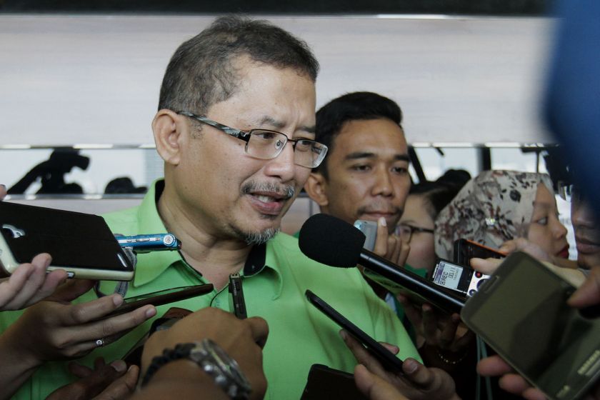 YB Ir. Iskandar Abdul Samad at PKR Congress in Shah Alam, November 28, 2015. u00e2u20acu201d Picture by Yusof Mat Isa