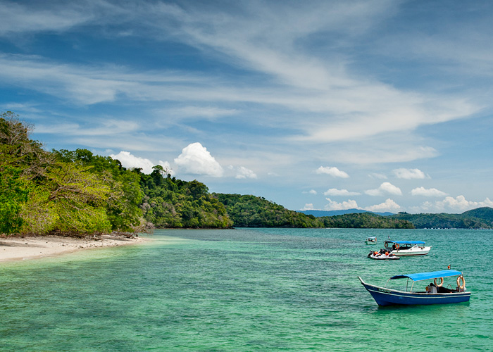 The waters around Langkawi are pristine... go for a boat ride around the island.