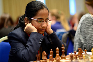 Mahalakshmi M started playing chess at five and in 2012 won in the World Youth Chess Championships U-14 category.