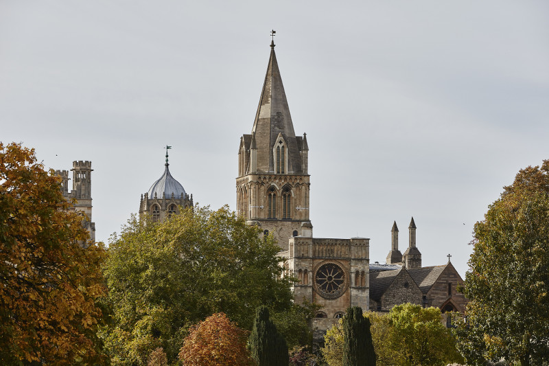 The cathedral at the college of Christ Church, where the author of u00e2u20acu02dcAlice in Wonderlandu00e2u20acu2122 lectured, and also lived from 1851 until his death in 1898. u00e2u20acu201d Picture by Andy Haslam/The New York Times