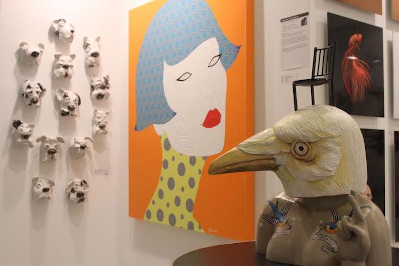 The fair will hold gallery-led talks for the first time. — TODAY pic