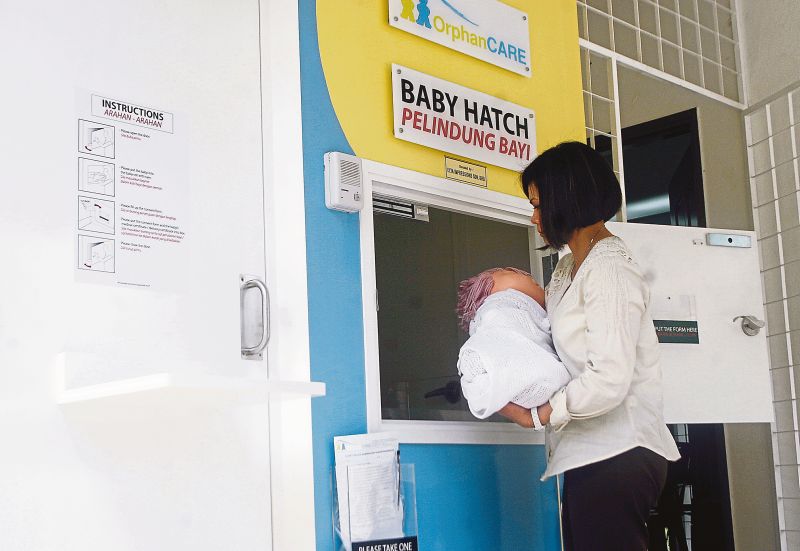 The baby hatch at OrphanCARE in Kampung Tengku, Petaling Jaya. u00e2u20acu2022 Malay Mail pic