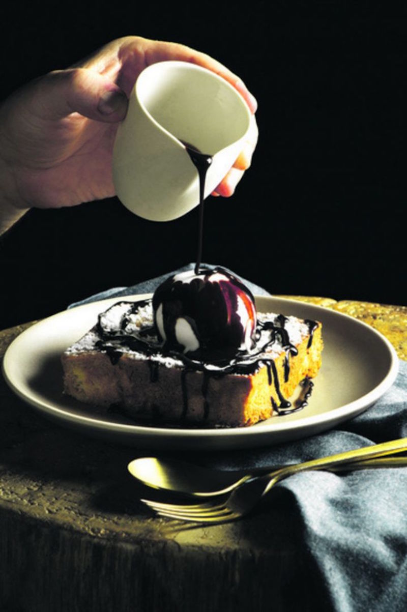 Caramel French Toast from Adrift gets a local twist with kopi syrup in the mix. — TODAY pic