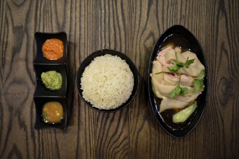 Shanghai is aflutter over a good plate of chicken rice. — TODAY pic