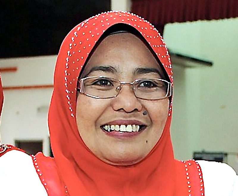 Gopeng Umno Wanita chief Datuk Hamidah Osman who was expelled from the party on Nov 24, 2015 by a decision of the Umno Supreme Council meeting . u00e2u20acu201d Bernama pic