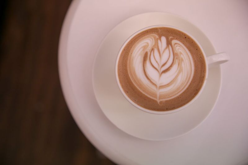 Hot chocolate made with Seniman Kakao’s 80 per cent cocoa chocolate from Lam Dong, Vietnam.