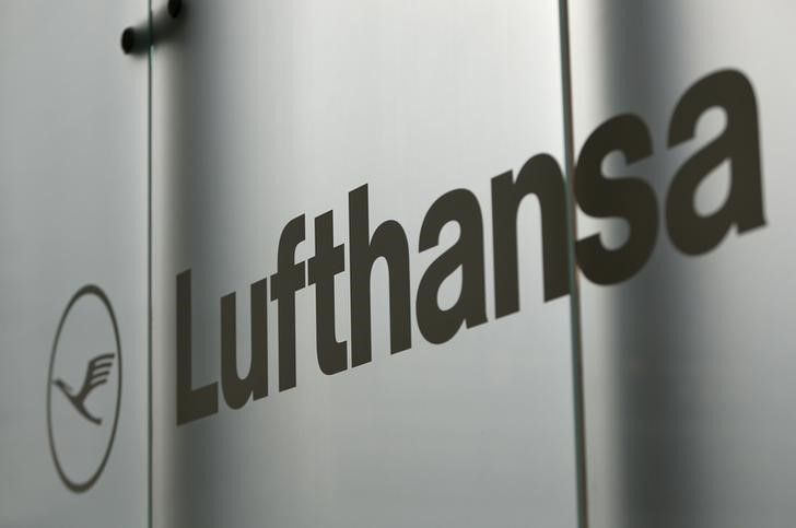 Lufthansa logo is pictured during a pilots' strike of German flagship carrier Lufthansa at Munich's airport March 18, 2015. u00e2u20acu201d Reuters pic