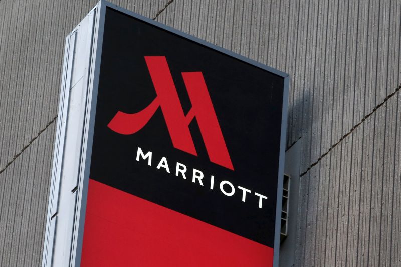 Signage for the New York Marriott Marquis is seen in Manhattan, New York. u00e2u20acu2022 Reuters pic