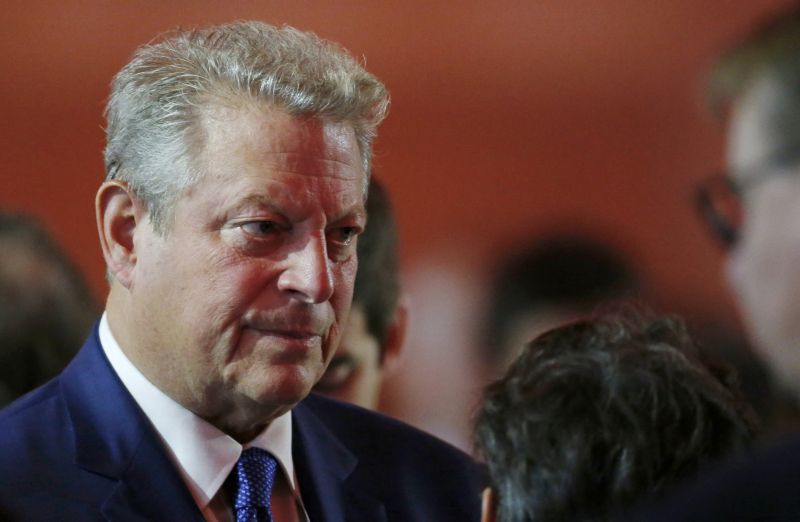 Former US Vice President and Climate Reality Project chairman Al Gore attends the opening day of the World Climate Change Conference 2015 (COP21) at Le Bourget, near Paris, November 30, 2015. REUTERS/Stephane Mahe