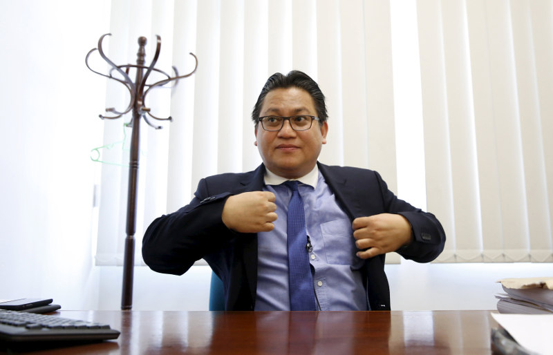 Deputy Home Minister Datuk Nur Jazlan Mohamed is photographed before an interview with Reuters in Kuala Lumpur, November 18, 2015. u00e2u20acu201d Reuters pic