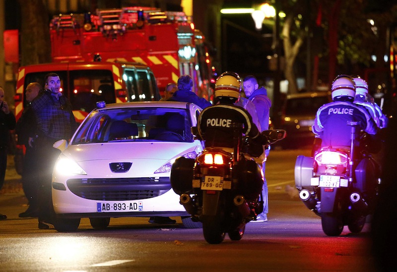 Police patrol on the Boulevard Voltaire following a series of deadly attacks in Paris, November 14, 2015. u00e2u20acu201d Reuters pic