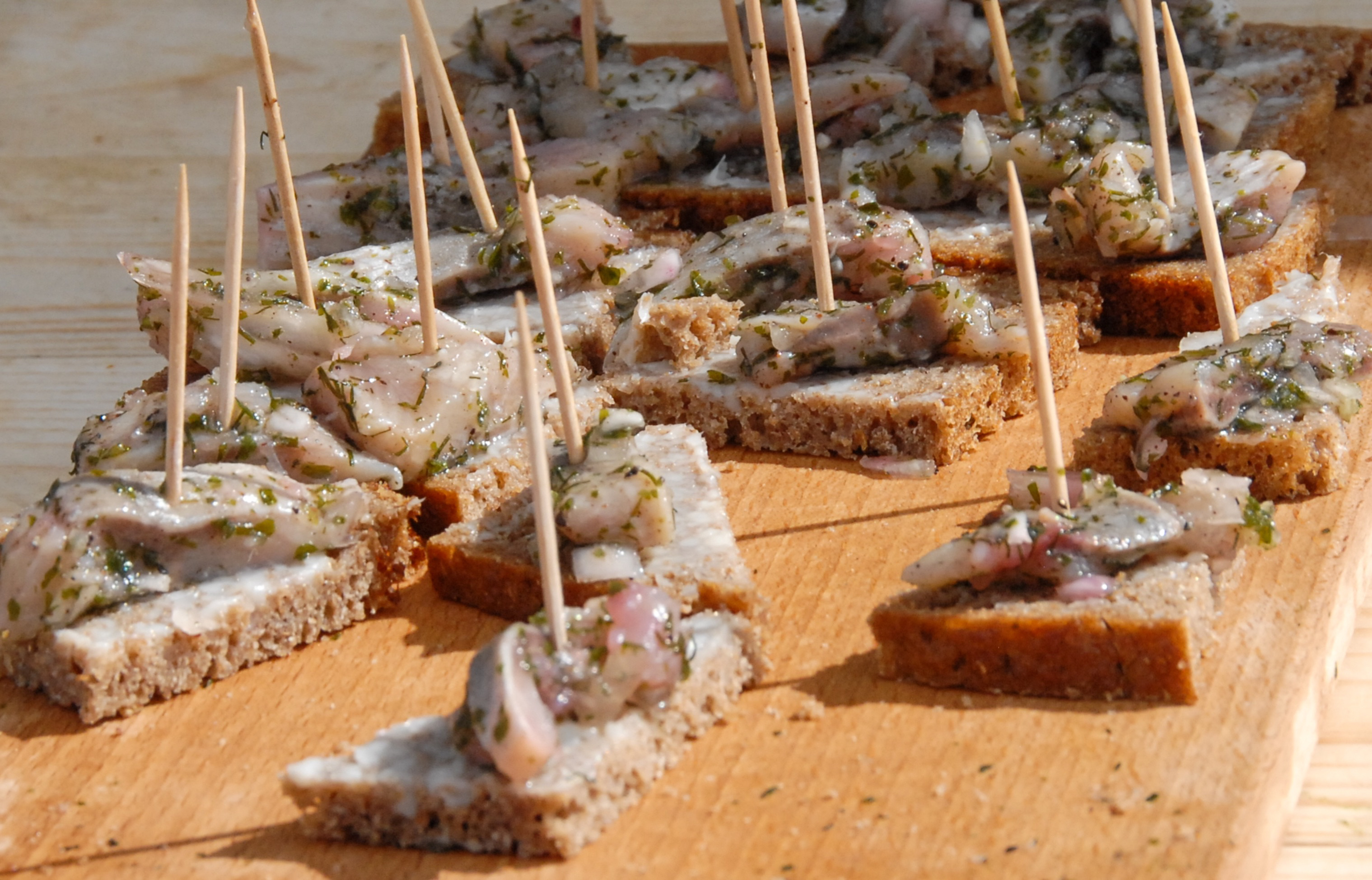 Pickled herring from Denmark defies the usual US holiday fare. u00e2u20acu201d Reuterspic