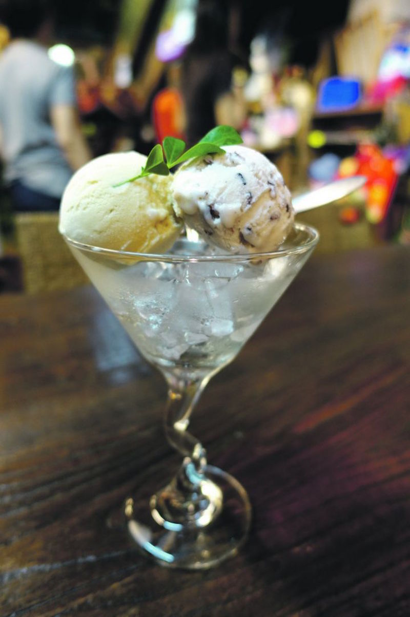 Shin-Liu Farm: Fermented tofu ice cream and multigrain ice cream. — TODAY pic