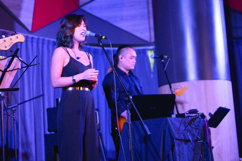 Singaporean singer-songwriter Daphne Khoo performed tunes likes Raise Your Voice and Weak at *SCAPE The Invasion on December 5. — TODAY pic