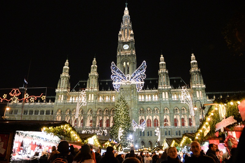 The holiday market in Vienna, Austria. u00e2u20acu201d Picture by Kathy Hunt/Reuters