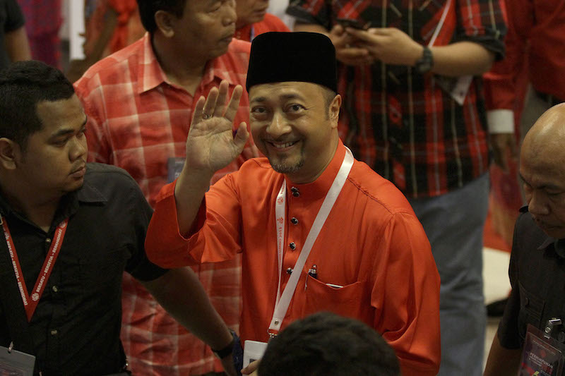 Datuk Seri Mukhriz Mahathir at the Umno general assembly in Kuala Lumpur, December 10, 2015. u00e2u20acu201d Picture by Yusof Mat Isa