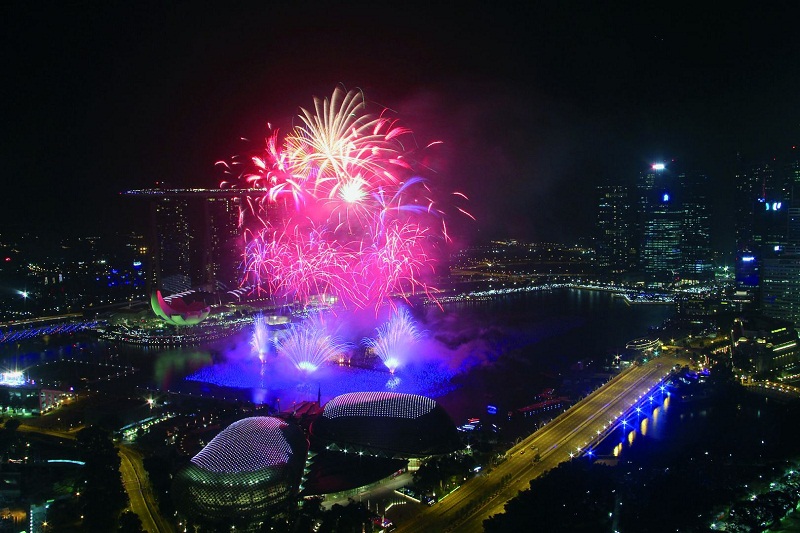 The public will get to see new fireworks formations from more locations around the bay, particularly with the opening of the Jubilee Bridge this year. u00e2u20acu201d TODAY pic