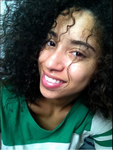 Miss Bahamas 2015 winner, Toria Nichole Penn, showcased a halo of natural curls and a wide smile in her photo.