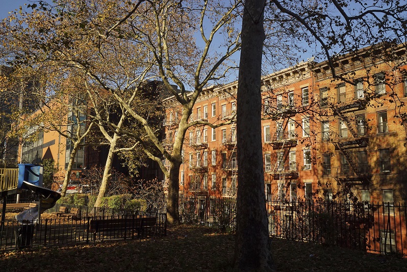 East 99th Street, Spanish Harlem neighbourhood of New York’s Manhattan borough, November 20, 2015. — Picture by Nicole Bengiveno/The New York Time